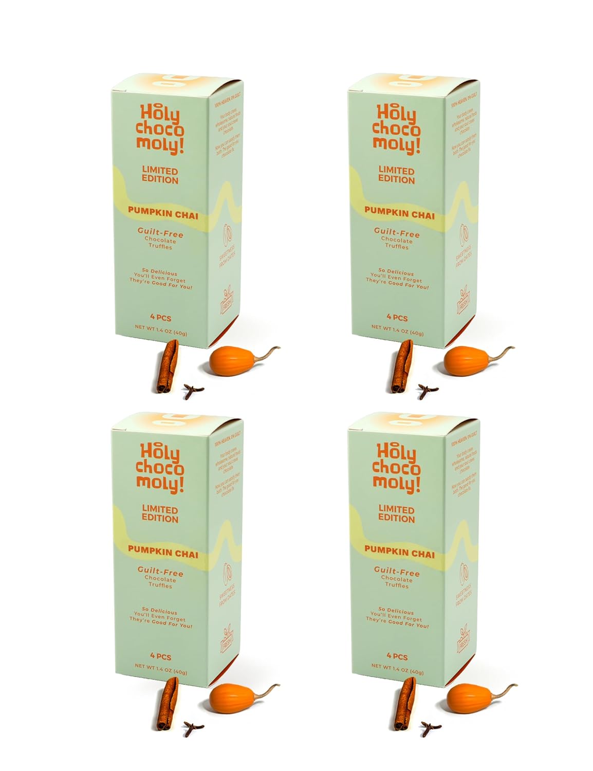 Pumpkin Chai Truffle 4pack (16 truffles)