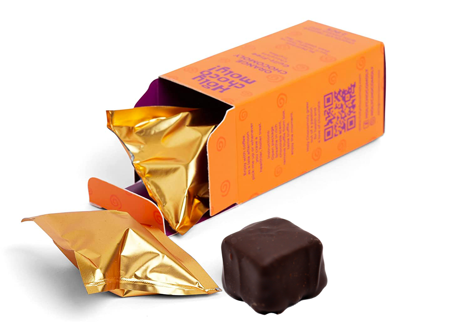 Orange Peel Chocolate Truffle 4pack (16 truffles)