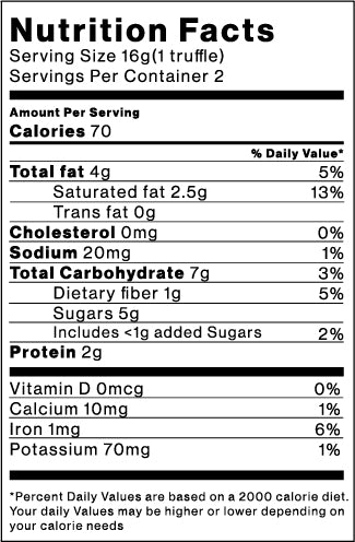 Dark Protein Chocolate Truffle 4pack (16 truffles)