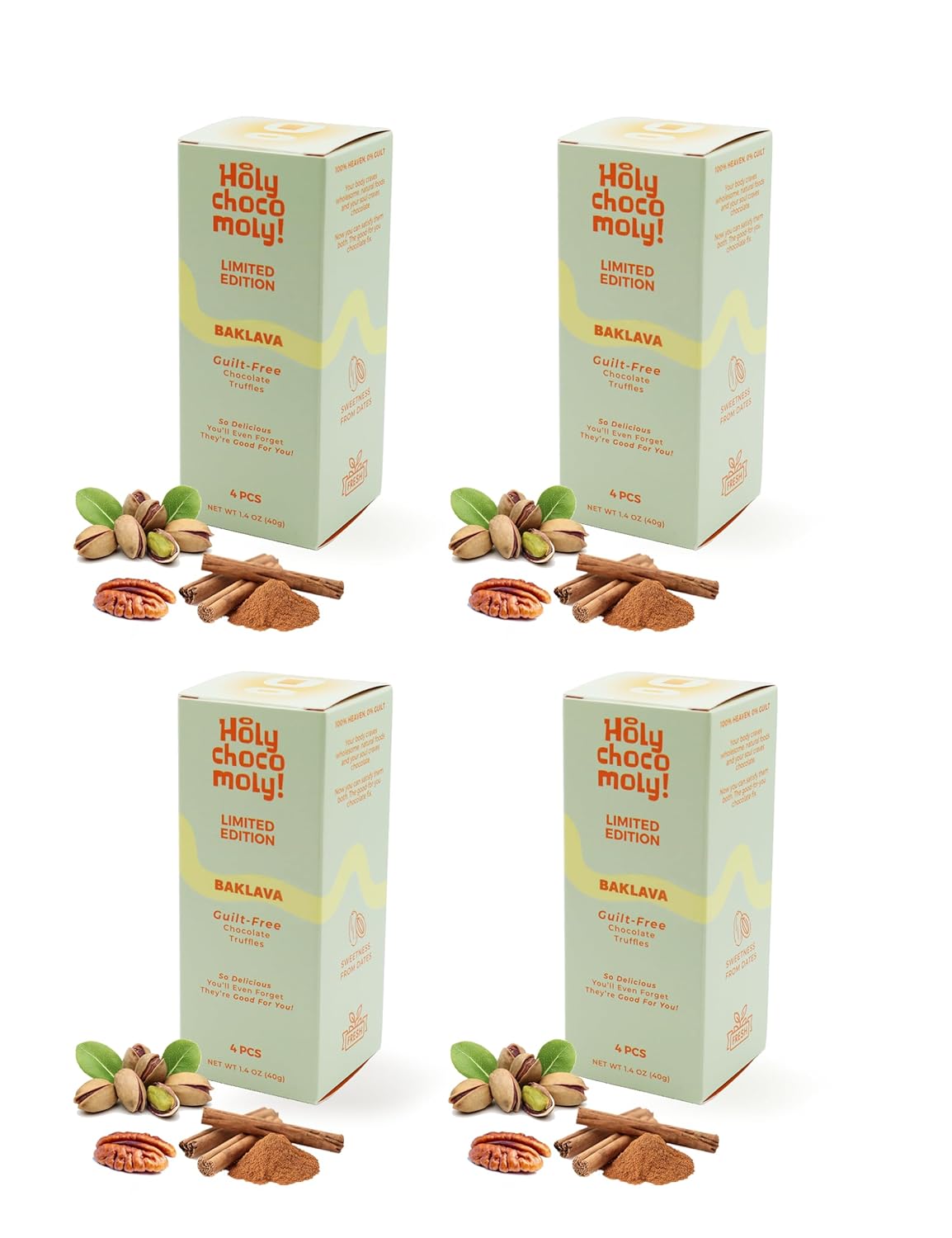 Baklava Chocolate Truffle 4pack (16 truffles)